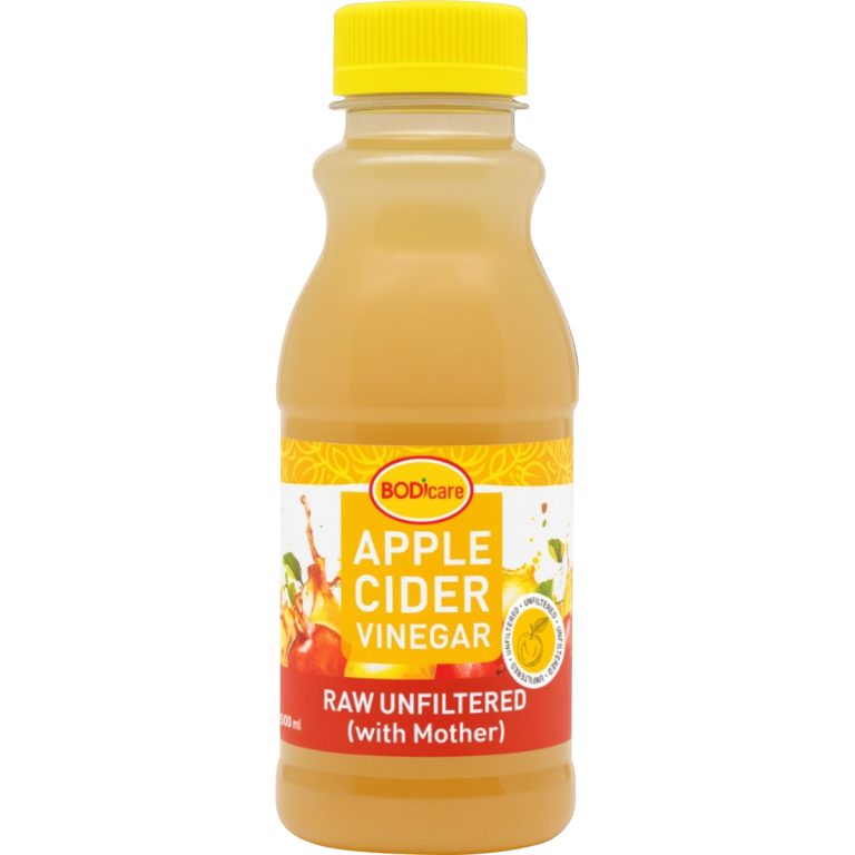 10485 - BODICARE APPLE CIDER VINEGAR UNFILTERED 500ML