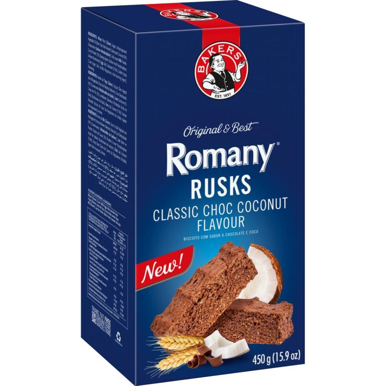 10508 - BAKERS RUSKS - ROMANY 450G