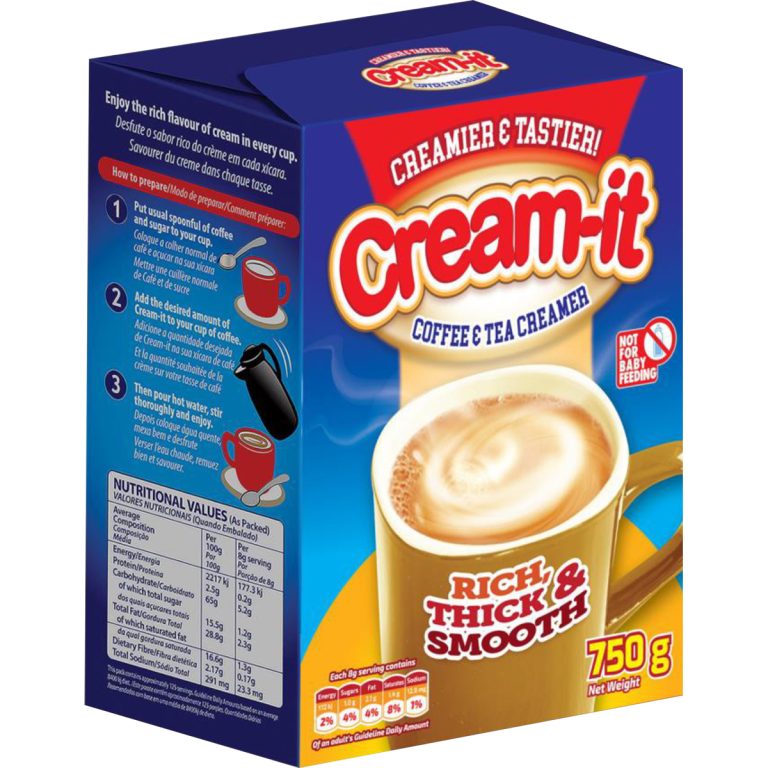10722 - CREAM-IT COFFE & TEA CREAMER 750G