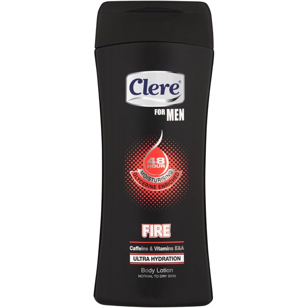 Clere Hand & Body Lotion 6x400ml - Men Fire