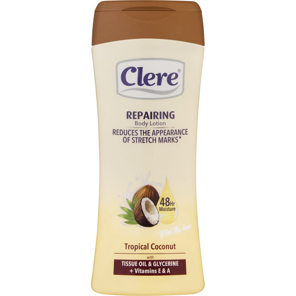 Clere Hand & Body Lotion 6x400ml - Coconut