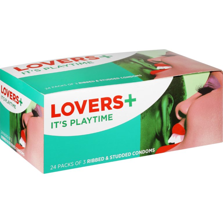 2217 - LOVERS PLUS CONDOMS RIBBED & STUDDED 24X3'S_1