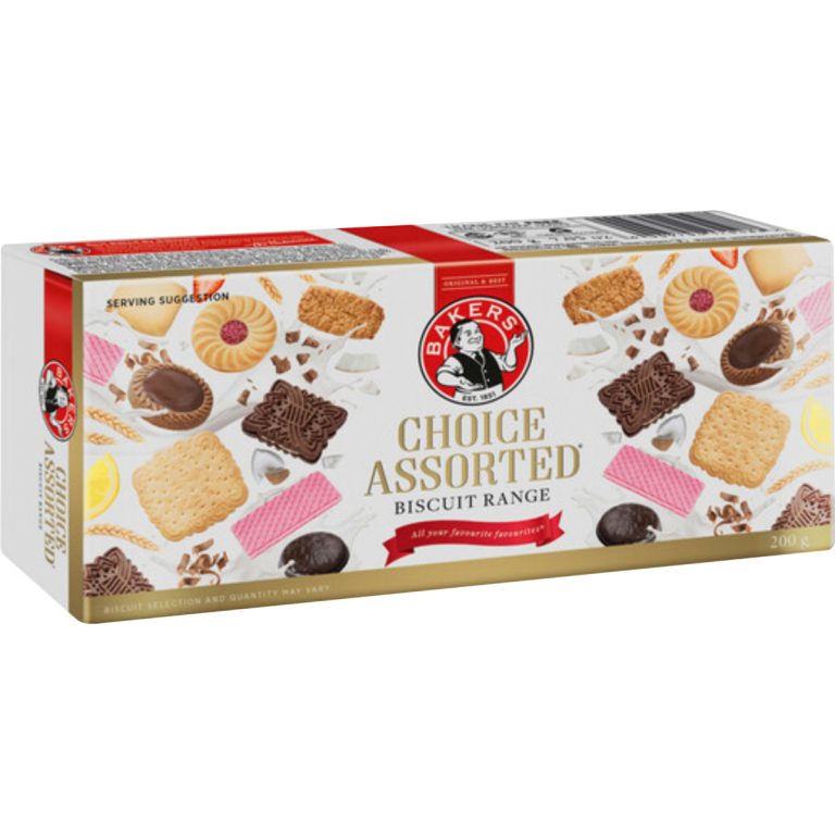 2246 - BAKERS CHOICE ASSORTED BISCUITS 200G