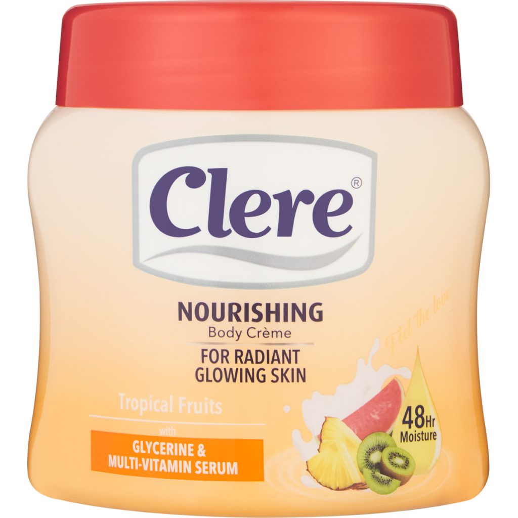Clere Body Creme 6x500ml - Tropical Fruit