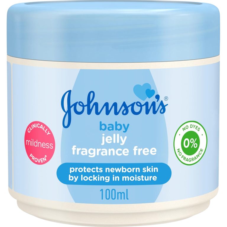 2740 - JOHNSONS BABY JELLY - UNSCENTED (BLUE) 100ML