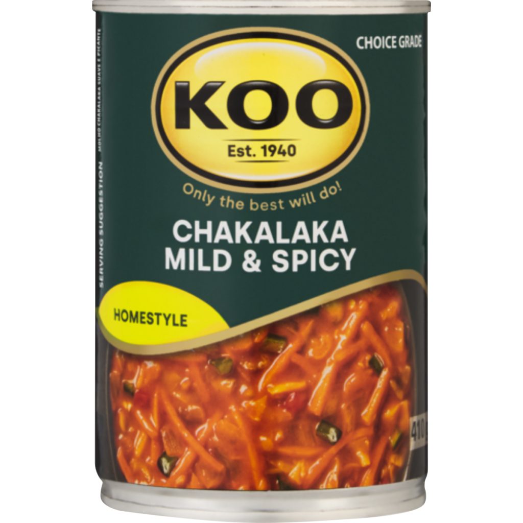 Koo Chakalaka 12x410g - Mild & Spicy
