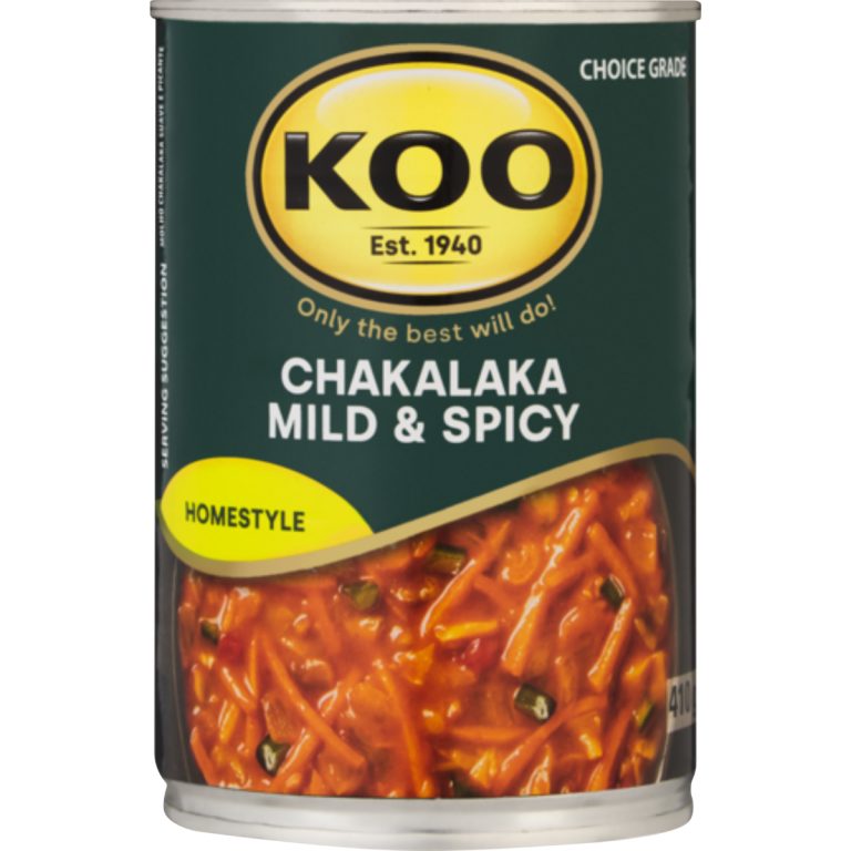 2970 - KOO CHAKALAKA - MILD & SPICY 410G