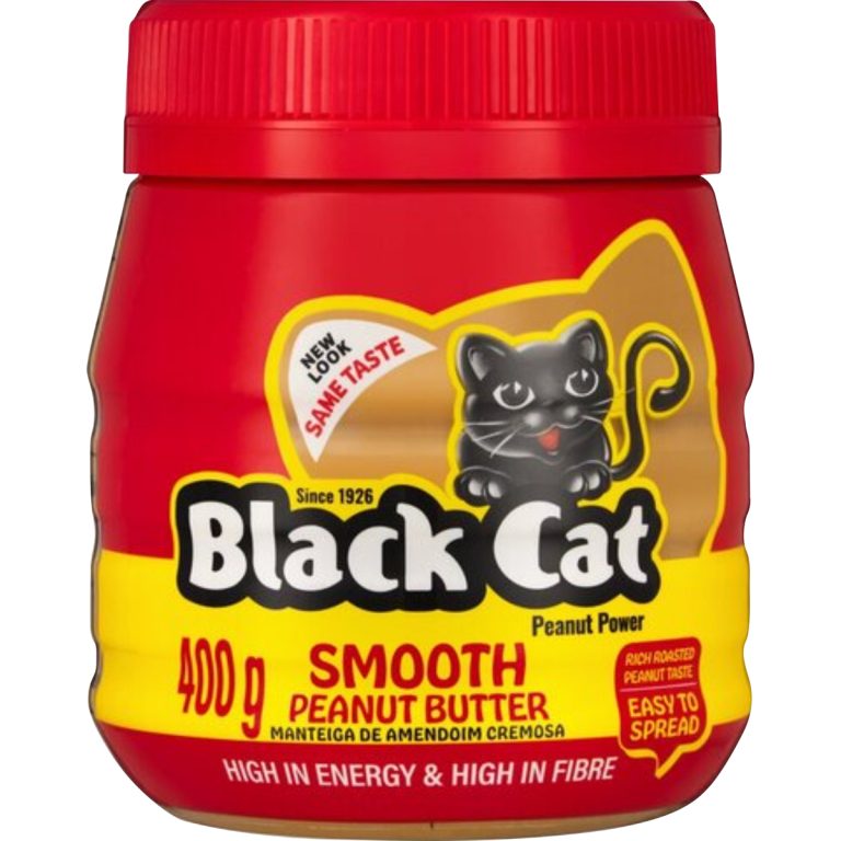 2975 - BLACK CAT PEANUT BUTTER - SMOOTH 400G