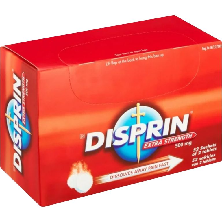3449 - DISPRIN EXTRA STRENGTH 52X2'S