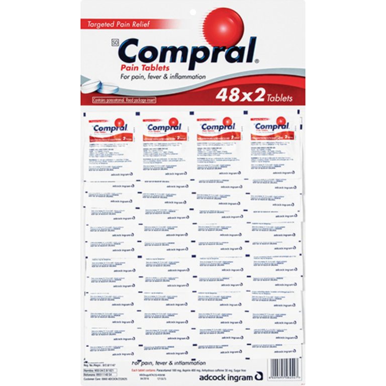 3612 - COMPRAL TABLETS DISPENSER 48X2'S