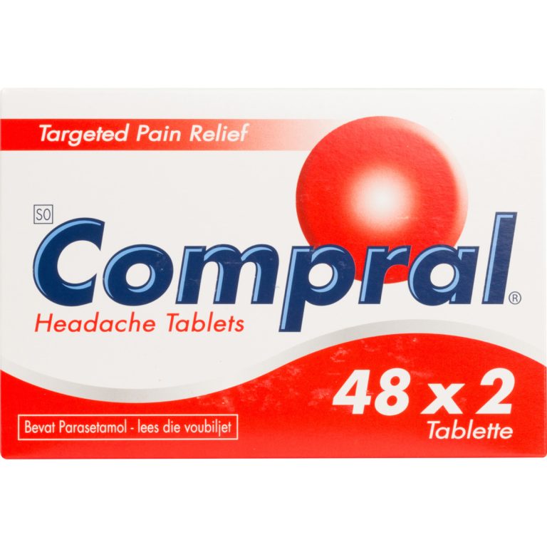 3613 - COMPRAL TABLETS DISPLAY CARD 48X2'S