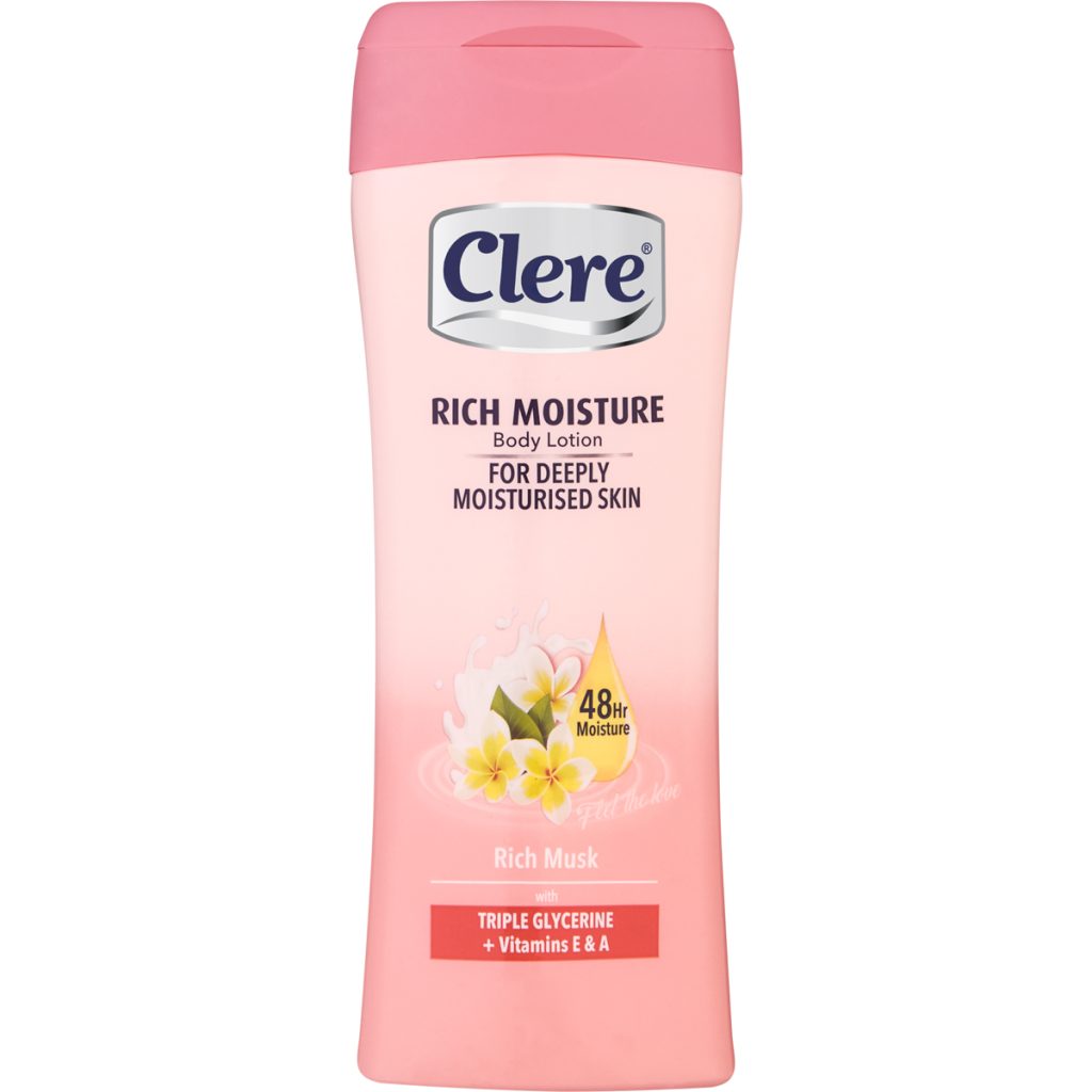 Clere Hand & Body Lotion 6x200ml - Musk