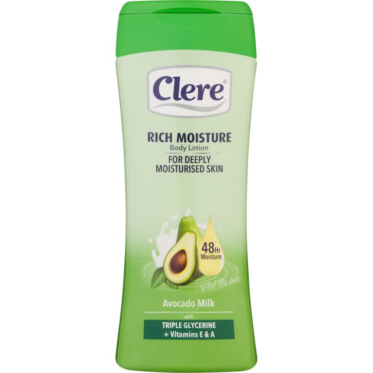 3940 - CLERE HAND & BODY LOTION - AVOCADO 400ml