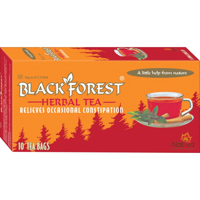 4298 - BLACK FOREST TEA BAGS - REGULAR 10'S