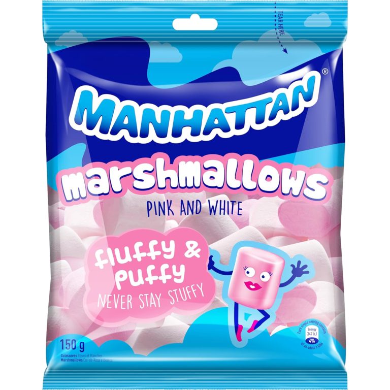 5101 - MANHATTAN MARSHMALLOWS PINK & WHITE 150G