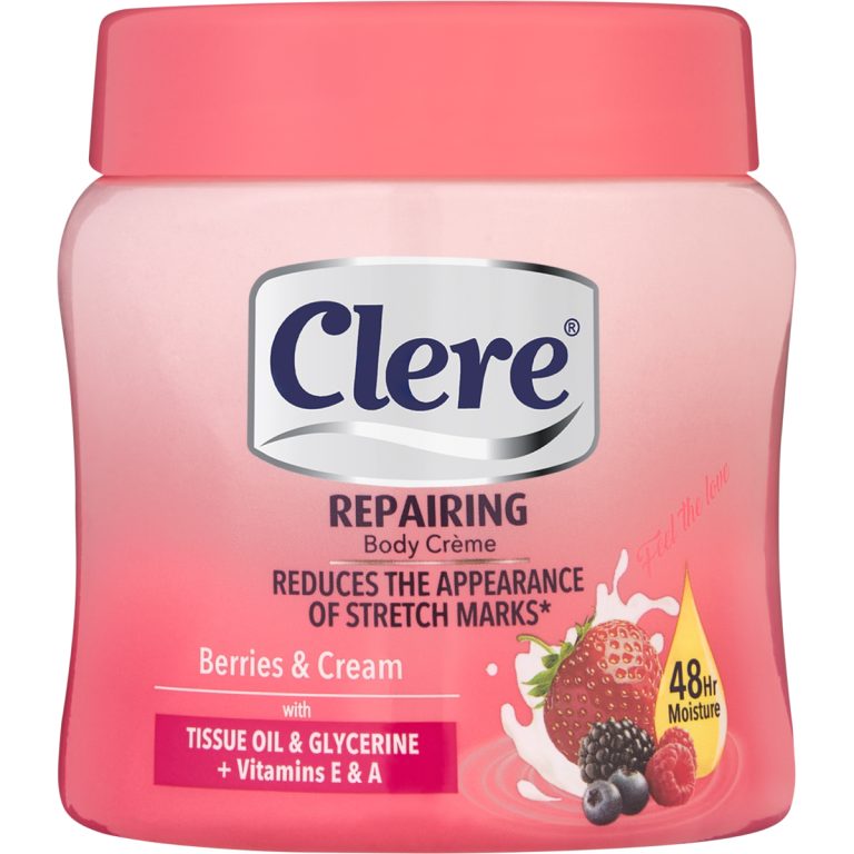 564 - CLERE BODY CREME - BERRIES & CREAM 300ML