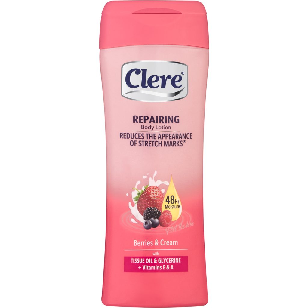 Clere Hand & Body Lotion 6x200ml - Berries & Cream