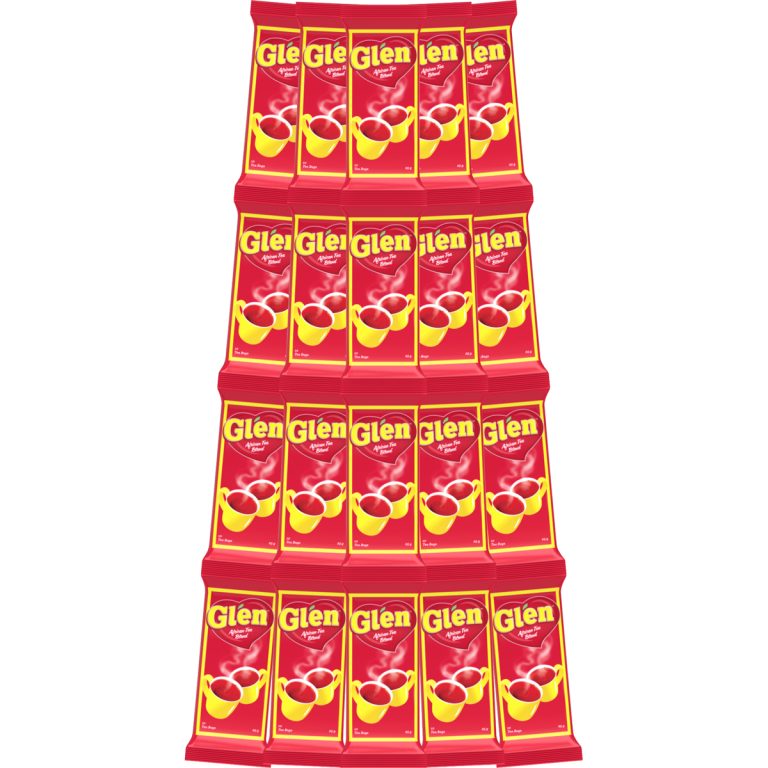 6003 - GLEN TEA BAGS STRIPS 20x10'S