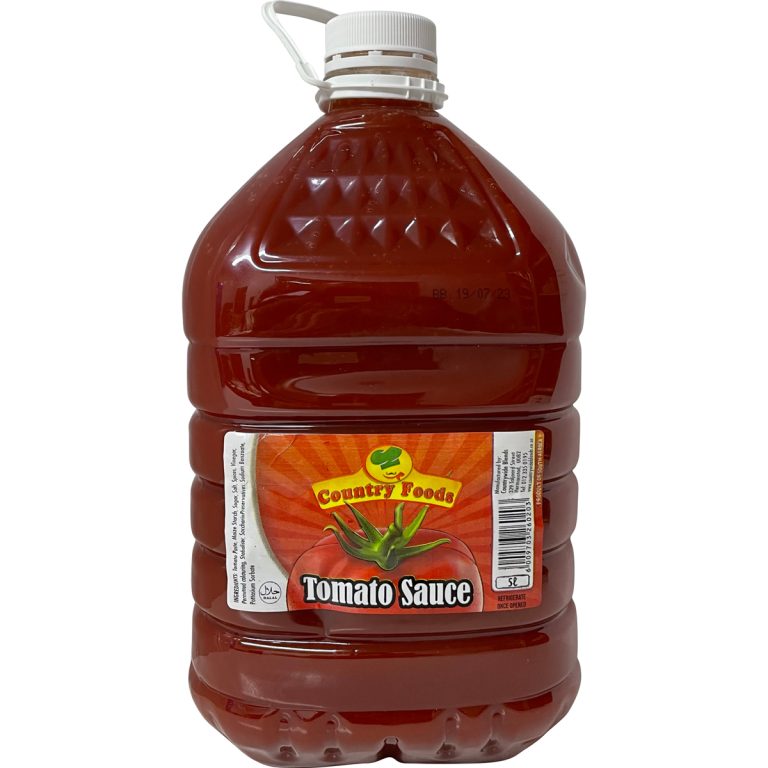 6543 - COUNTRY FOODS TOMATO SAUCE 5LT
