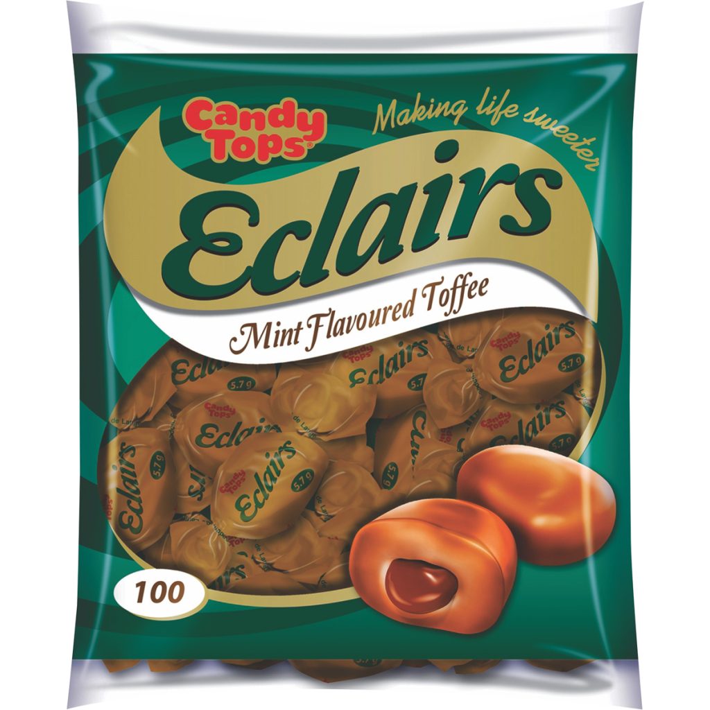 Candy Tops Eclairs 100's - Mint