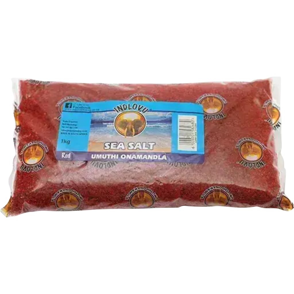 Indlovu Sea Salt 1kg - Red