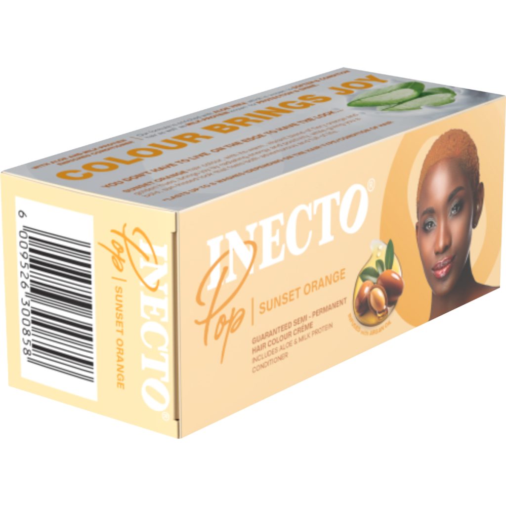Inecto Pop Colours 6x50ml - Sunset Orange