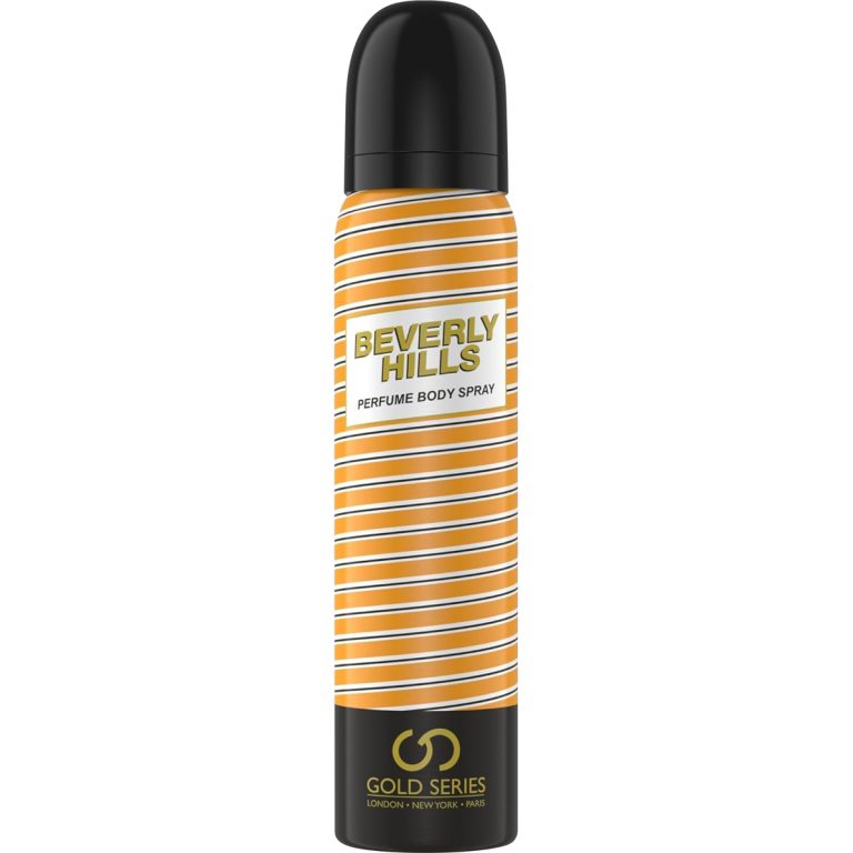 7523 - GOLD SERIES BEVERLY HILLS PERFUME BODY SPRAY 90ml