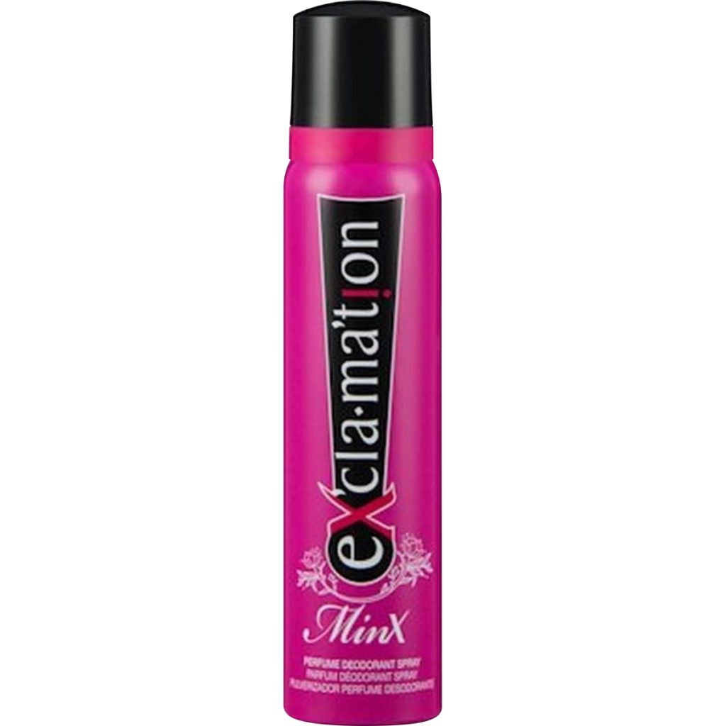 Exclamation Body Spray 6x90ml - Minx