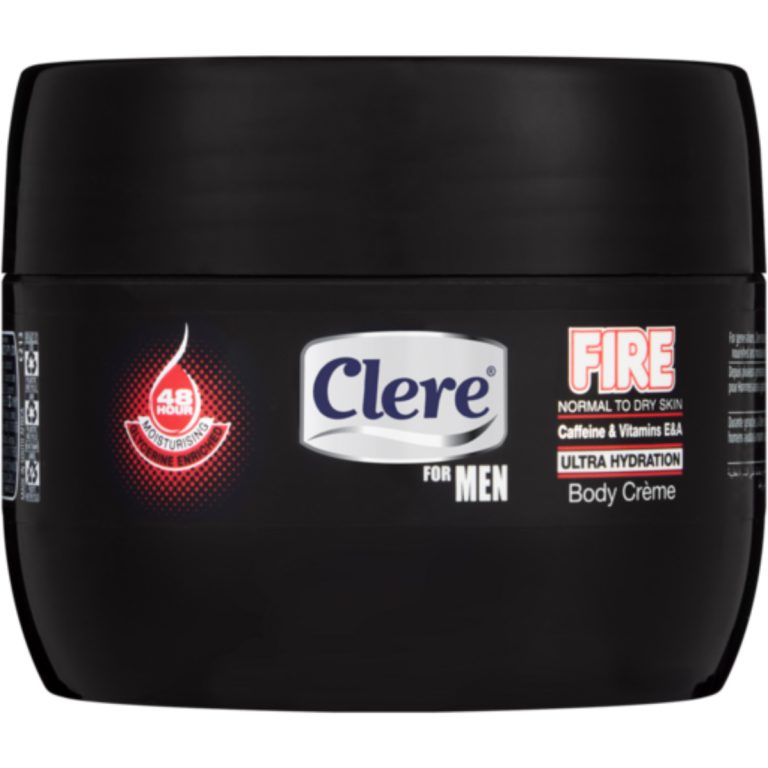 7897 - CLERE FOR MEN BODY CREME - FIRE 250ML