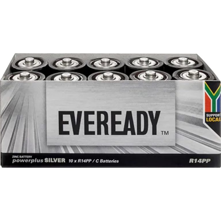 8011 - EVEREADY POWER PLUS R14PP TRAYS 10'S