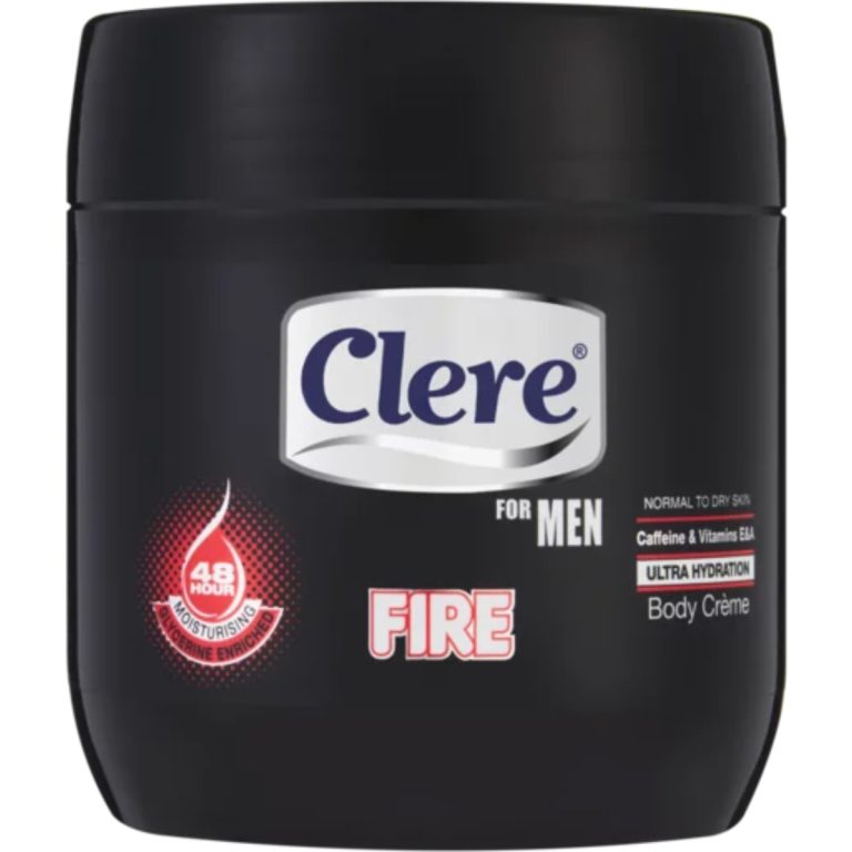 8568 - CLERE FOR MEN BODY CREME FIRE - 450M
