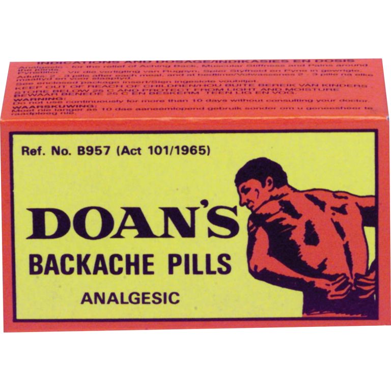 8577 - DOANS BACKACHE PILLS 18'S