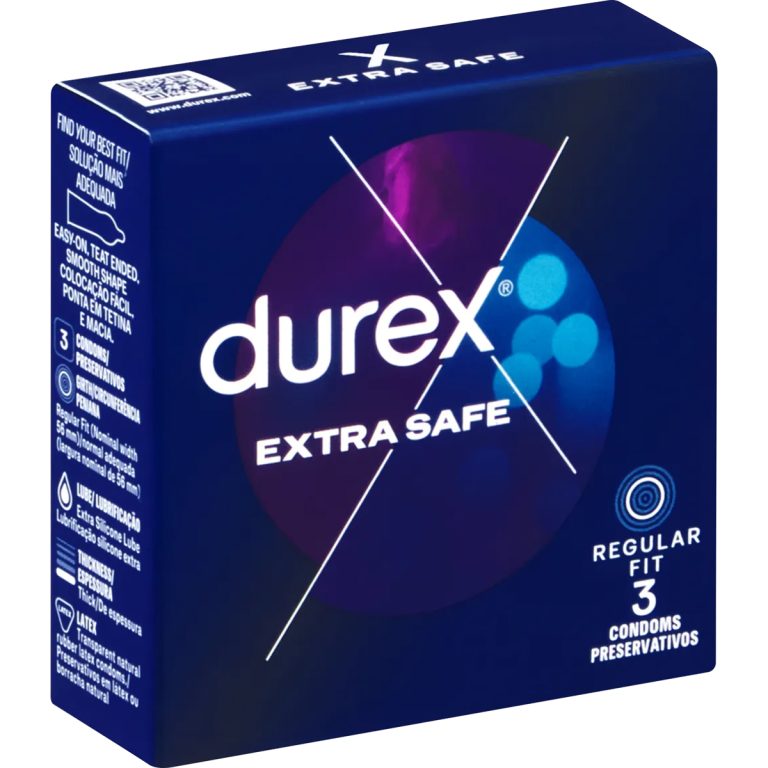 8588 - DUREX EXTRA SAFE CONDOMS 3'S