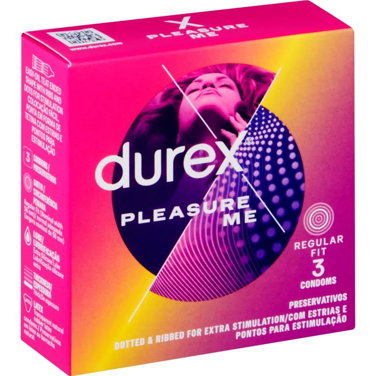8591 - DUREX PLEASURE ME CONDOMS 3'S