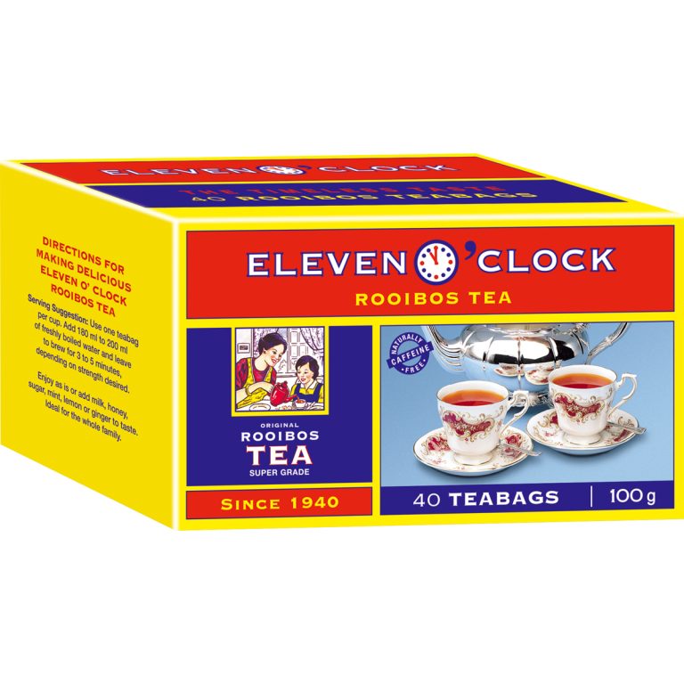 8745 - ELEVEN O'CLOCK TEABAGS 40'S