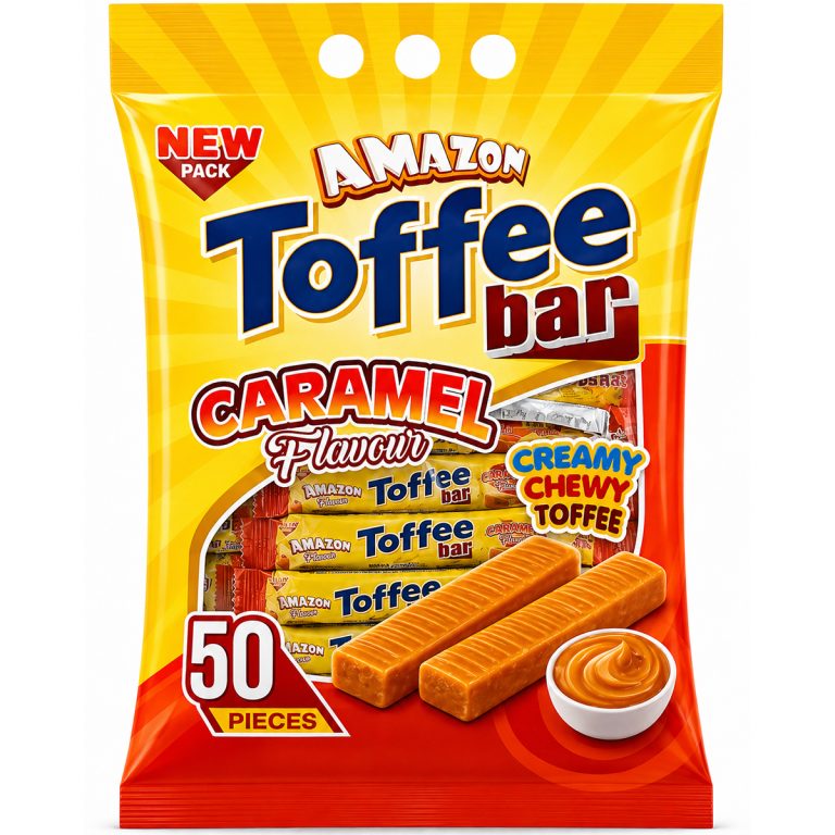 9816 - AMAZON TOFFEE BAR POUCH - CARAMEL - 50'S