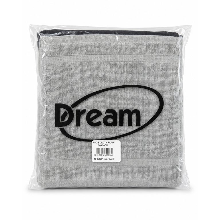 DREAM FACE CLOTH PLAIN (30x30CM)