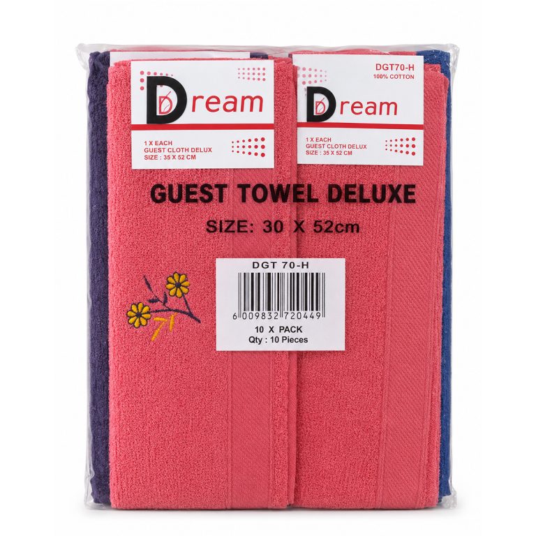 DREAM GUEST TOWEL DELUX (30x52CM)