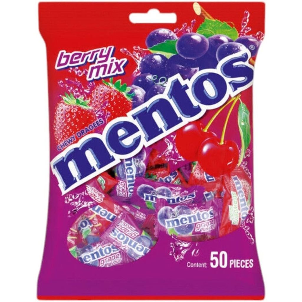 Mentos Chewy Sweets 50's - Berry Mix