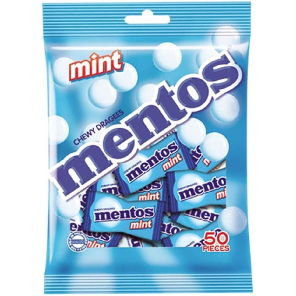 Mentos Chewy Sweets 50's - Mint