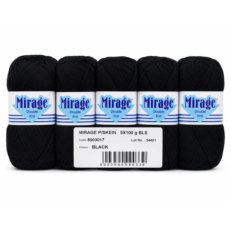 MIRAGE WOOL PULL SKEIN - BLACK #17-827