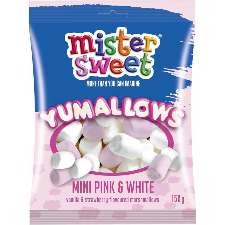 MISTER SWEET YUMALLOWS PINK & WHITE 150G