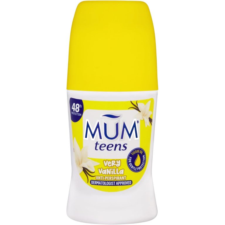MUM TEENS ROLL-ON - VERY VANILLA 50ML