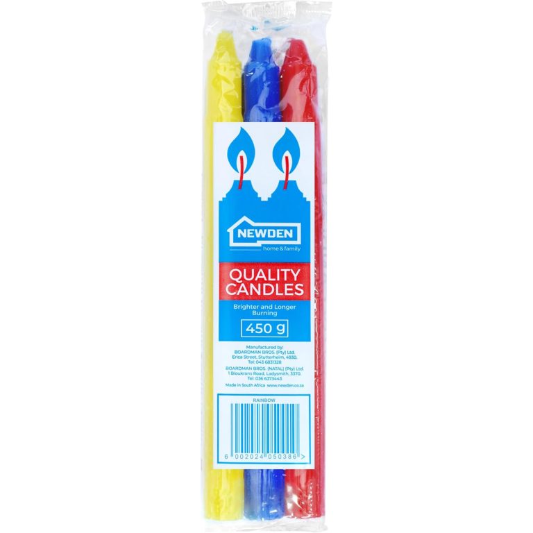 NEWDEN CANDLES - RAINBOW 450GR