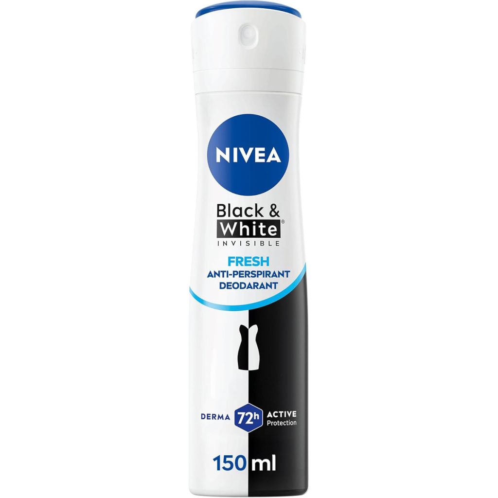 Nivea Deodorant 6x150ml - Invisible B&w Fresh Female