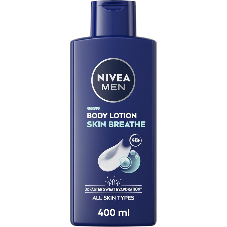 NIVEA MEN BODY LOTION 400M - SKIN BREATHE