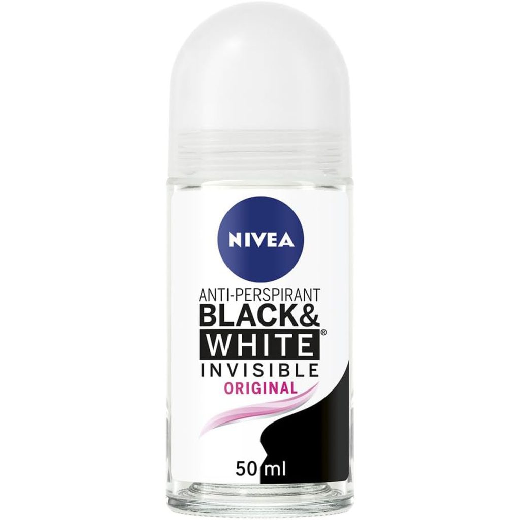Nivea Roll-On 6x50ml - Inv Black & White Original F/M