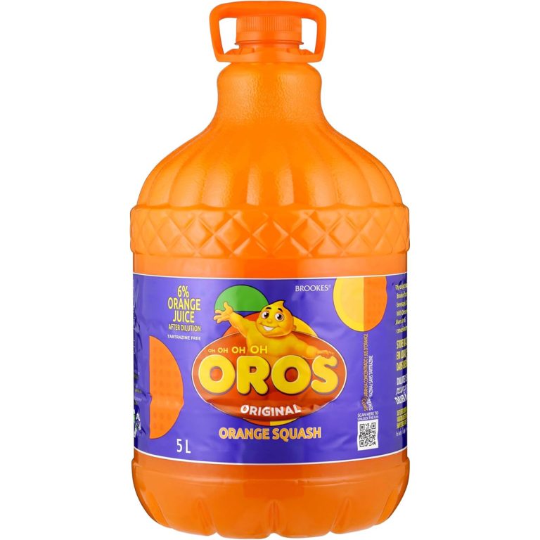 OROS ORANGE SQUASH - 5LT