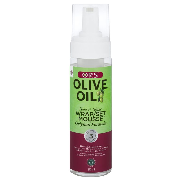 ORS WRAP MOUSSE SET 207ML- OLIVE OIL
