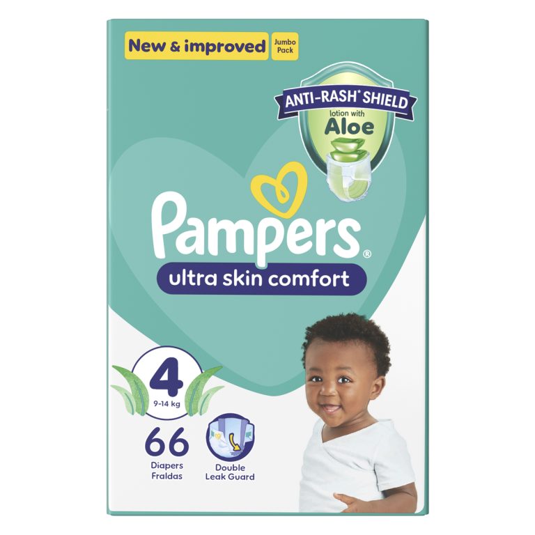 PAMPERS JUMBO PACK - MAXI #4 2X66'S